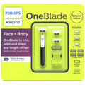 Electric Philips OneBlade and Trimmer Body Face + Shaver Norelco