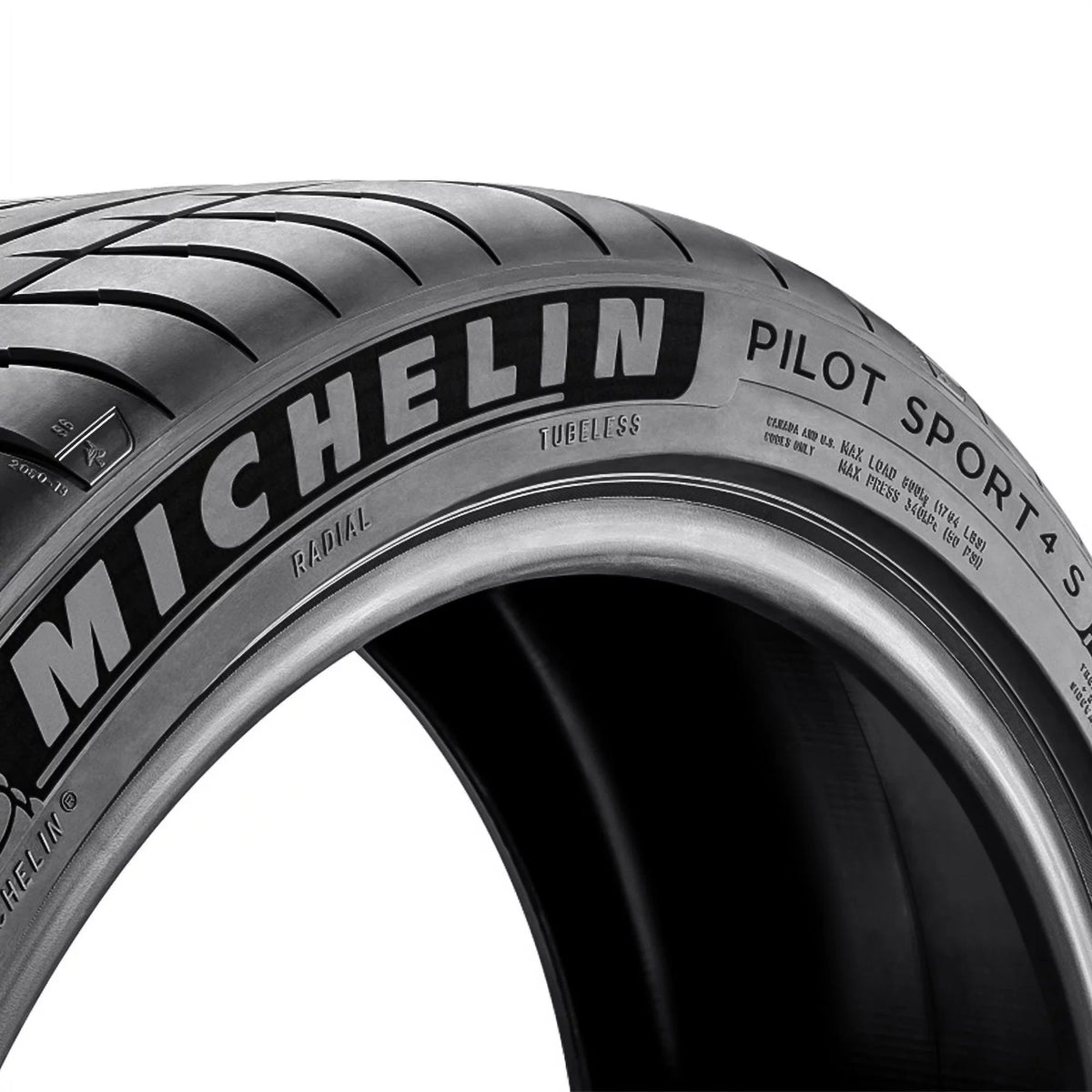 XL Performance Tire Sport Michelin (99Y) 4S Pilot Passenger 255/40ZR18