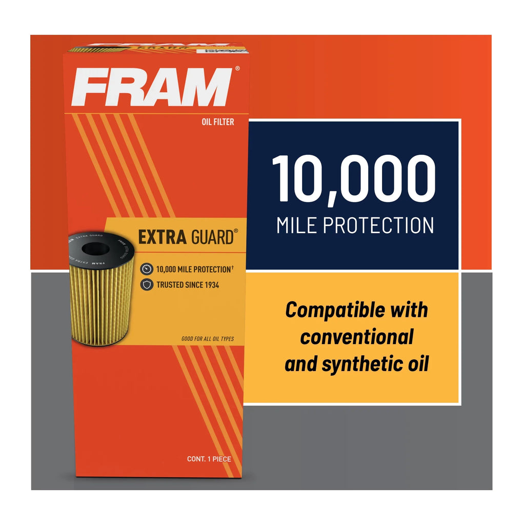 FRAM for Guard AUDI Q7 Filter, Oil 2007-2012 Extra select: mile Fits AUDI 2007-2009 Filter A8, Volkswagen Audi 10K and CH10632, Vehicles