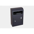 Wall-Mount Box Security Safe cu Safe Drop ft. Locking 313 Black Locker, Payment Protex
