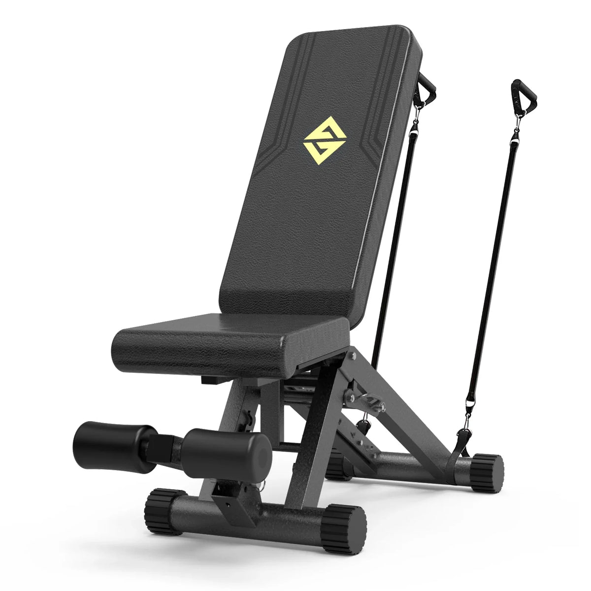 Full Bench, Adjustable Home Incline for Workout, for Capacity Body Pounds Set Foldable Weight Training Gym Bench 880 Benches Strength