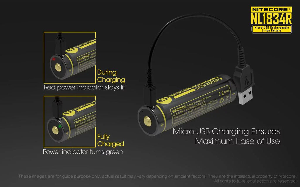 with - Cool UT32 Nitecore Cable (3000K, Bundle: USB XP-L2 White) (5700K, - NL1834R XP-L USB V6 ECO-SENSA Battery 1xNitecore White) 1xFree Emitter V6 Headlamp Value and Dual Rechargeable Warm