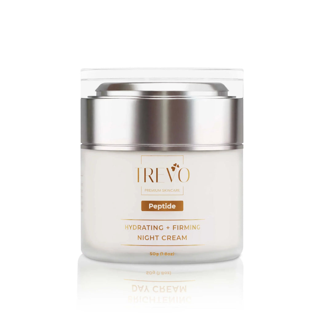 Aging Reduce Anti Firming (Vitamin + Night Firming Moisturizer Cream, & B3), Skin Anti Trevo Natural Advance Lines, 50g/1.8oz Hydrating Peptides, Inflammation, Niacinamide Peptide & Fine Retinol With