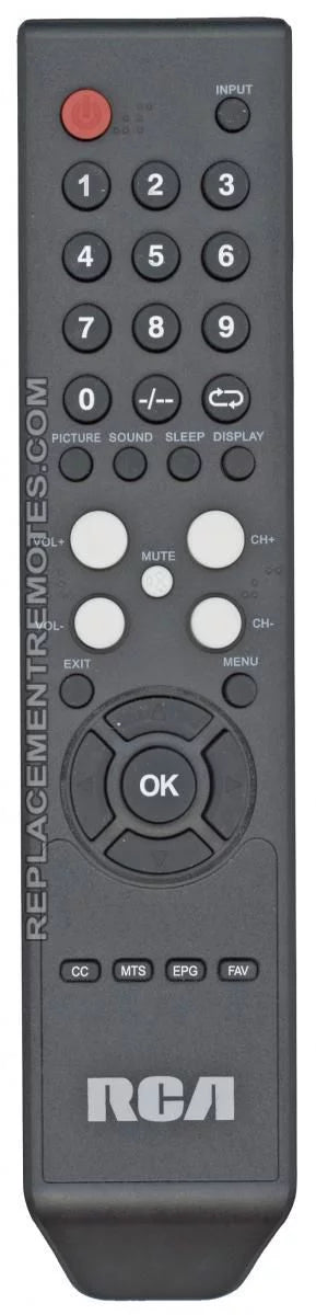 RLED4250A) (new) Control RCA remote Remote (p/n: TV RLED4250A