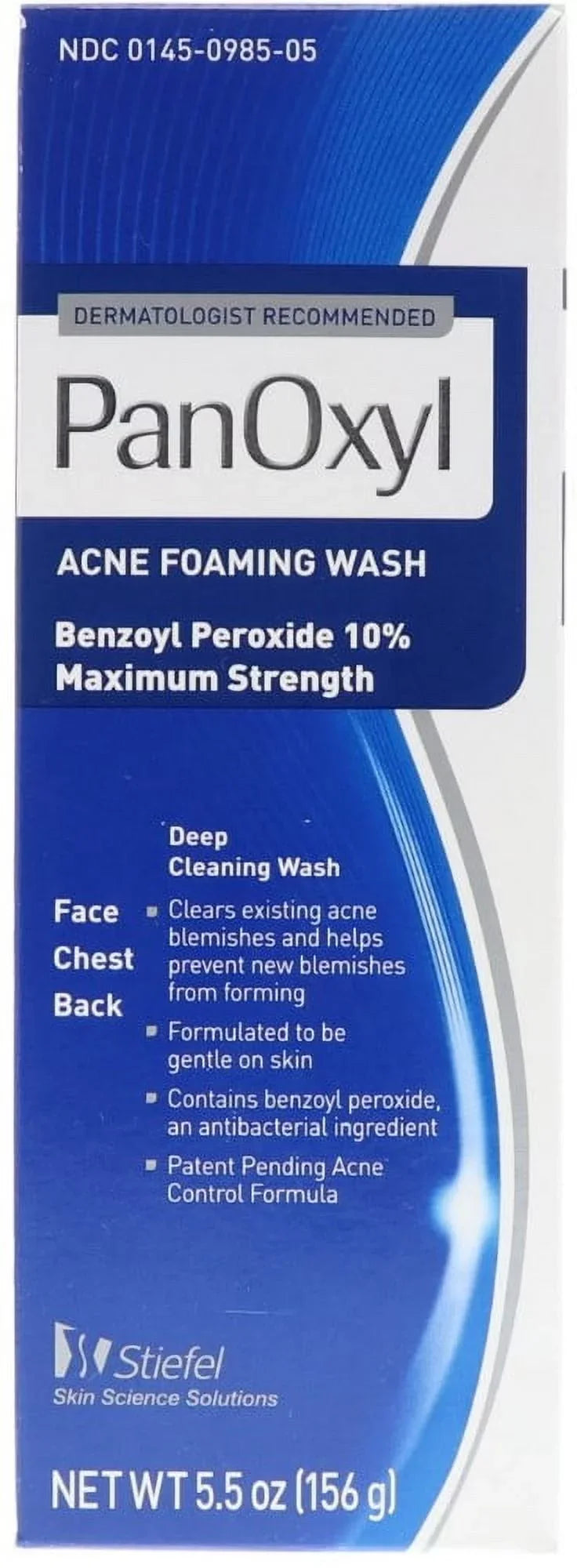 Acne PanOxyl 3) Foaming (Pack Wash 10% 5.5 of oz