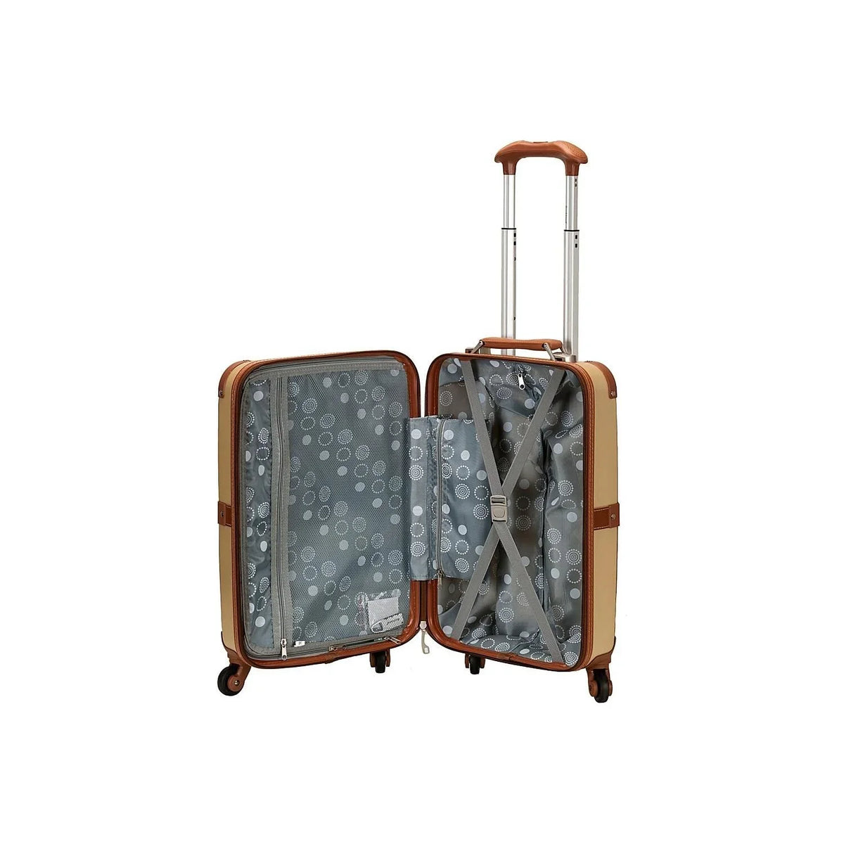 Rockland Trunk, Hardside Coach F2291 Stage Luggage Rolling