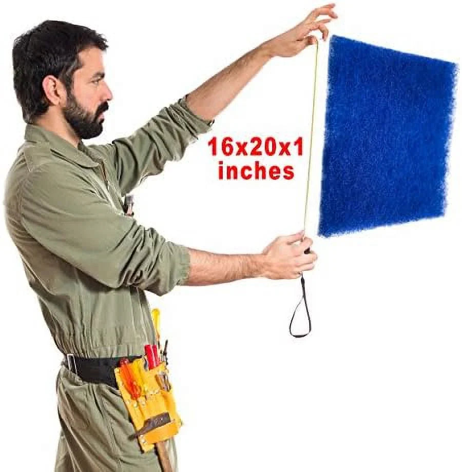 Filters Vent-2 Conditioner 16X20x1 Clean Air Replacement Furnace Pack Filter