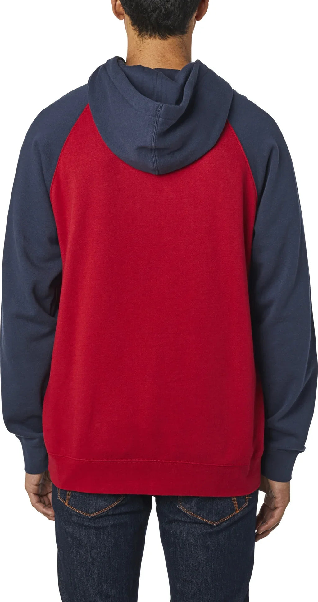 Raglan Fox Stop Pullover Chili Non Hoody LG Racing Mens
