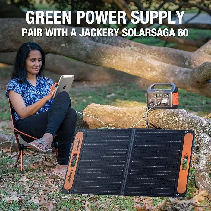 Emergencies Generator Battery, Wave Explorer For Travelling Camping Pure Outlet, 110V/200W Sine And Power AC Backup Jackery Lithium Portable 240Wh Outdoors 240, Solar Station
