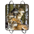 Car inches Trucks Seat Pet Animal SUV Mat Mat Car GCKG Cover Mat Seat For Cars and Hammock Wolfs Cargo Dog 54x60 Trunk Wild