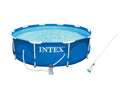 x Filter Intex Kokido Frame Pump B-VAC 30in Metal Pool with Swimming 10ft Vacuum