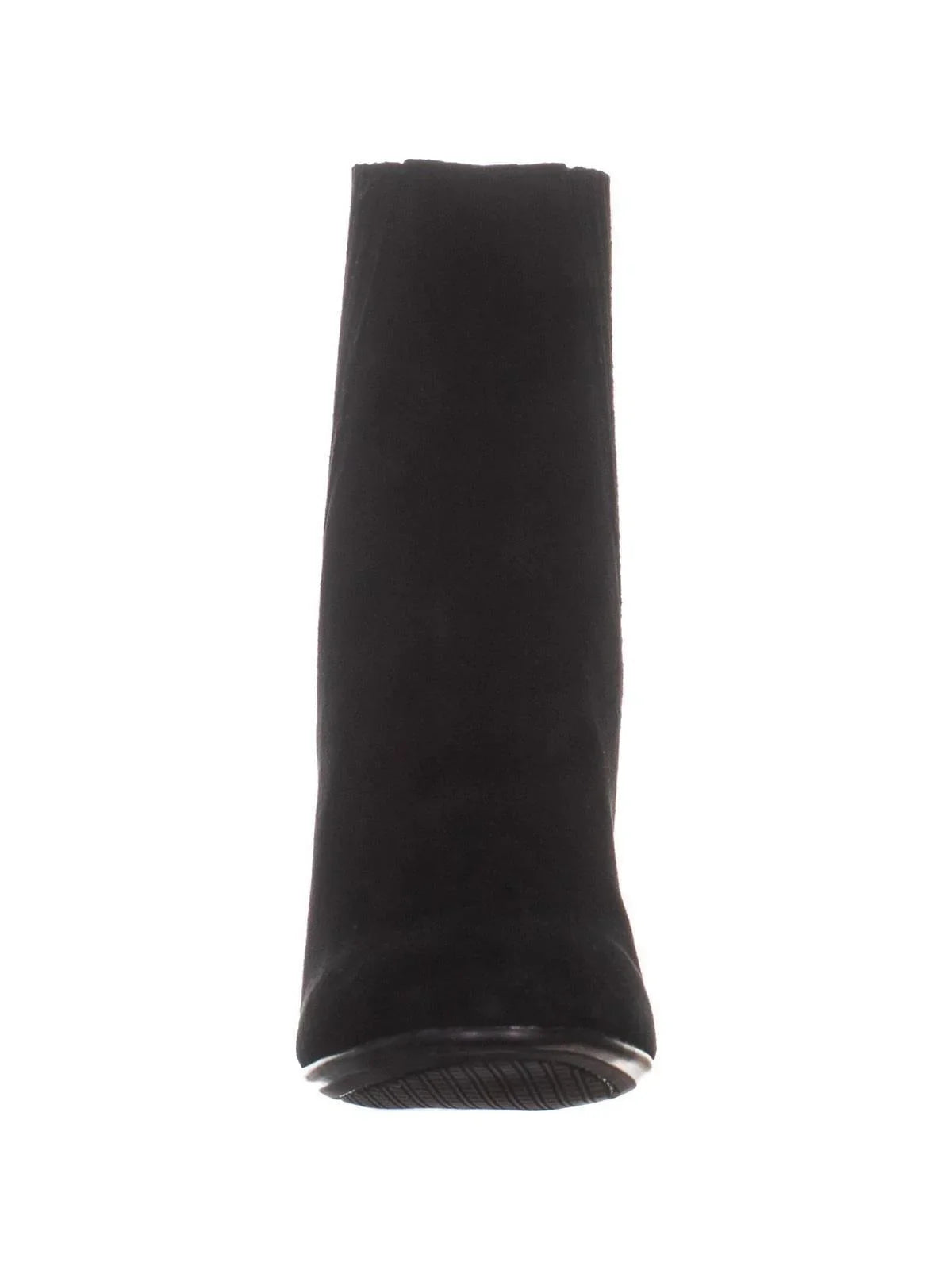 Jadia Lucca Womens Lane Black Boots, Ankle Suede