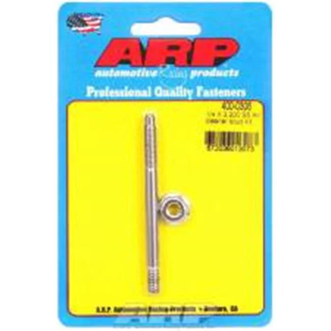 ARP Thread Long in. Air Cleaner 400-0306 Stainless in. Stud, Polished Steel 0.25-20 3.20
