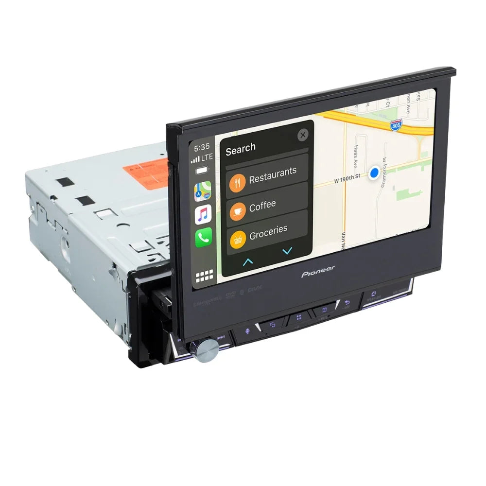 Receiver DVD Bluetooth Bullet & New Camera 6.8" w/ AVH-3500NEX Multimedia Pioneer
