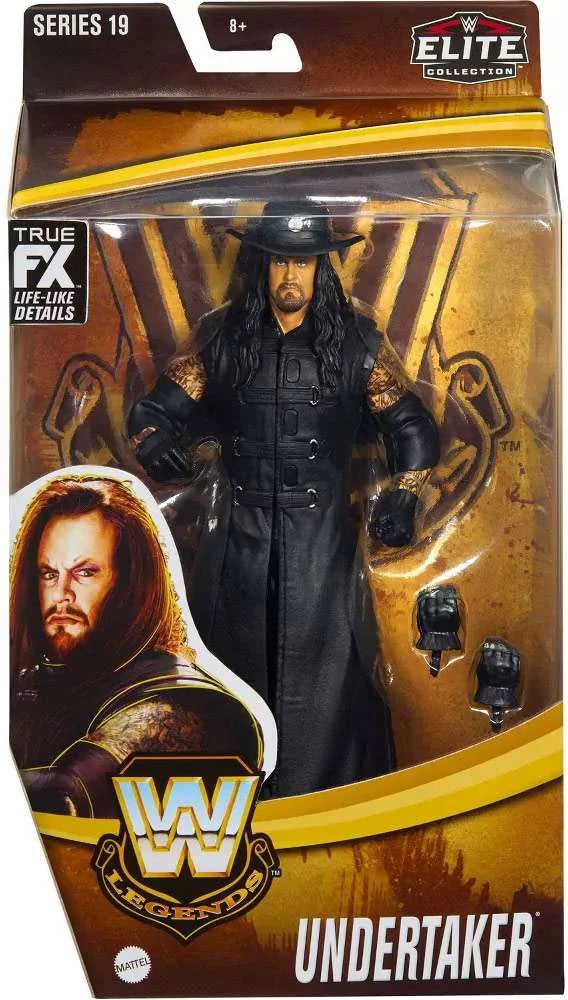 Action 19 Legends Figure Wrestling Undertaker WWE Series