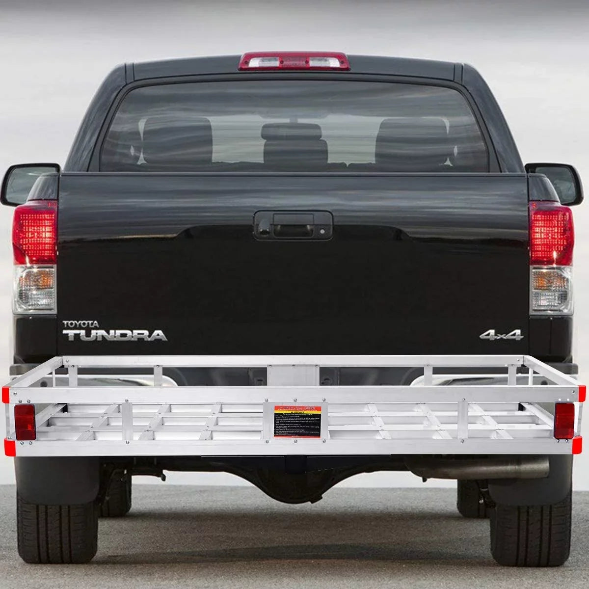 Receiver, x Vehicle Cargo Luggage Basket Car, Rack, Mount Carrier Hitch Trailer Capacity Cargo 7” 60” 22” x SUV, Fits 2” Aluminum for 500LBS Truck,