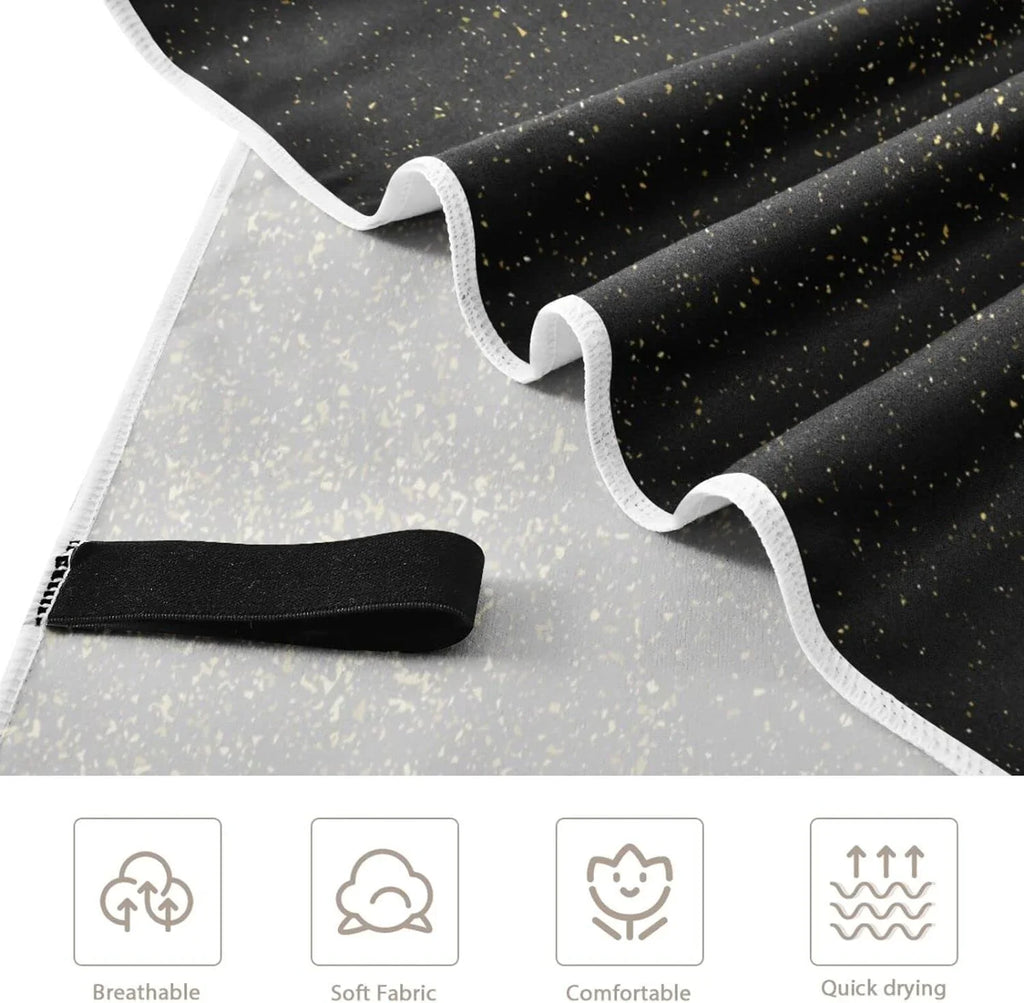 Glitter Absorbent Holiday（72） Bestwell Towels - Swimming Oversized Lightweight Texture Travel Super Compact Dry Camping Beach - Towel Towel Quick for