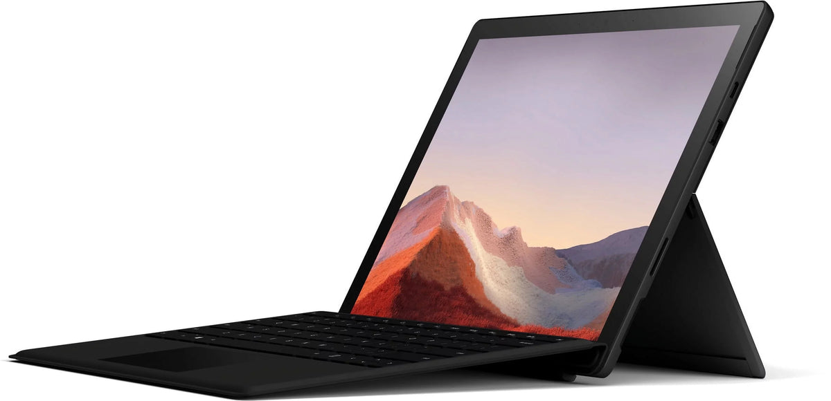 7, Black, Windows Microsoft i5-1035G4, PUV-00016 10 Pro Plus Touch-Screen, Graphics, Memory, Surface Core Tablet 12.3" 256GB Intel Iris 8GB SSD, Matte Home,
