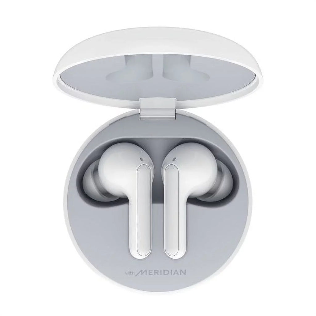 LG Wireless Earbuds (Refurbished) Restored HBS-FN6.ACUSWHI Tone HBS-FN6 Stereo W/UVnano, Free Bluetooth White
