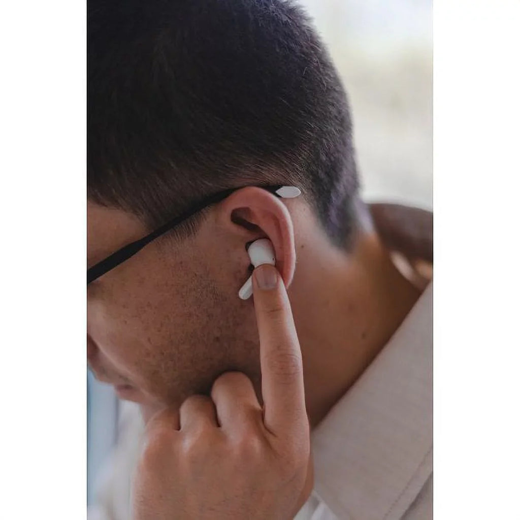 LG Wireless Earbuds (Refurbished) Restored HBS-FN6.ACUSWHI Tone HBS-FN6 Stereo W/UVnano, Free Bluetooth White