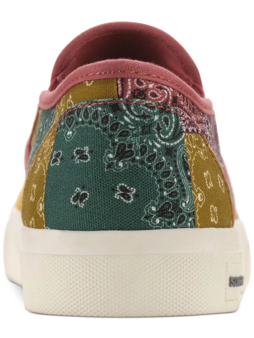 Red On Bandana Sneakers Goring SUN Padded 10 Round Platform Mens M Slip Shoes STONE Reins Toe