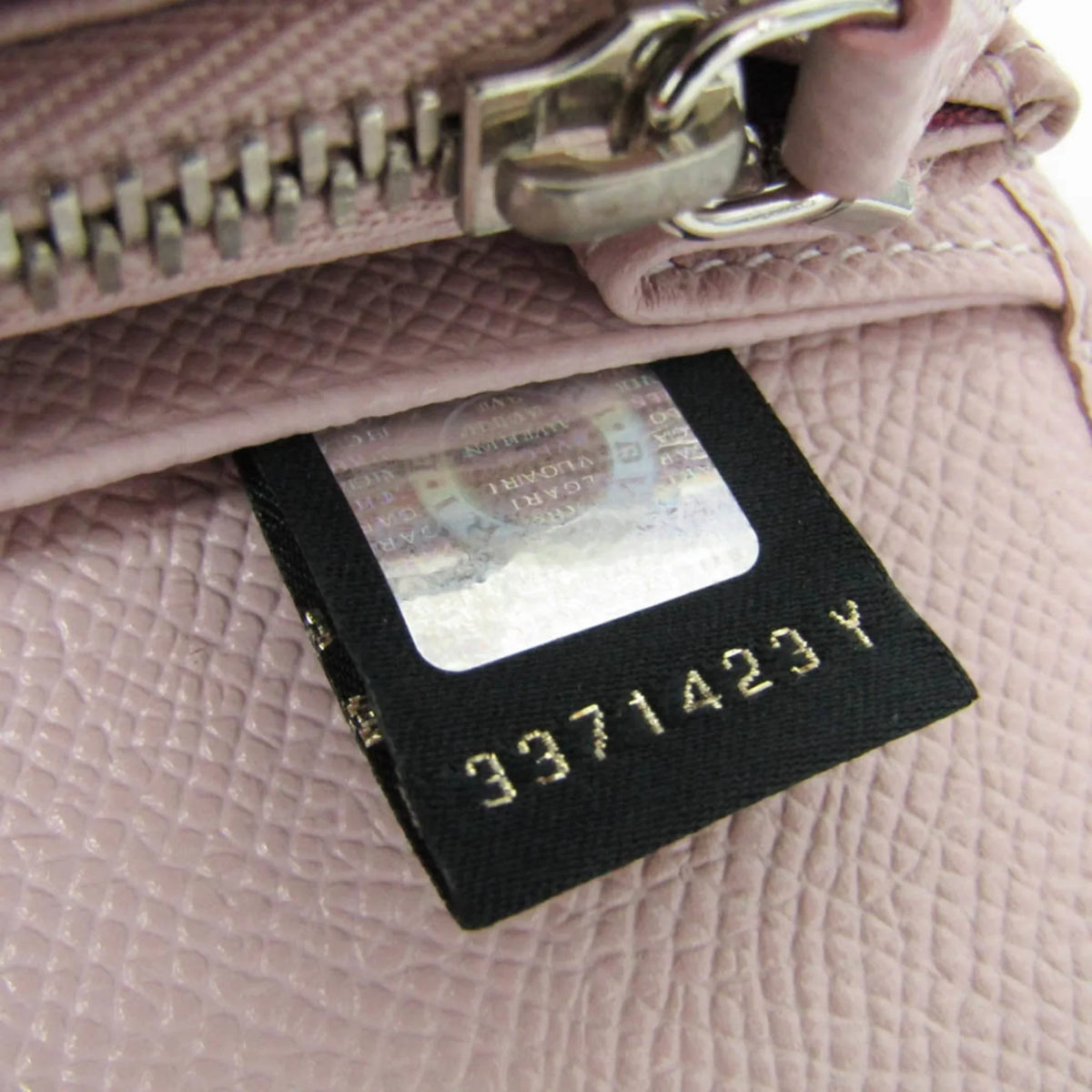 Bvlgari (Good) Pre-Owned 30415 Wallet Women's Pink Long Bvlgari (bi-fold) Leather Bvlgari