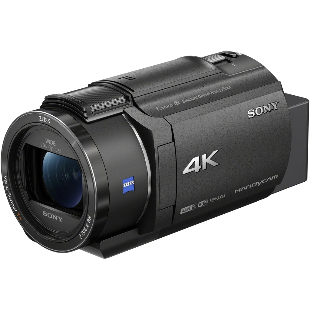 CMOS Digital Camcorder Exmor R Sensor with 4K Handycam Video AX43A