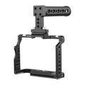 Cold Inch A7S A7III/ Mounts II/ with 14 III/ Andoer Numerous Kit A7R Shoe Handle Threads A7IV/ Cage + A7II/ Walmeck Dual II A7R Replacement Aluminum Alloy for Video