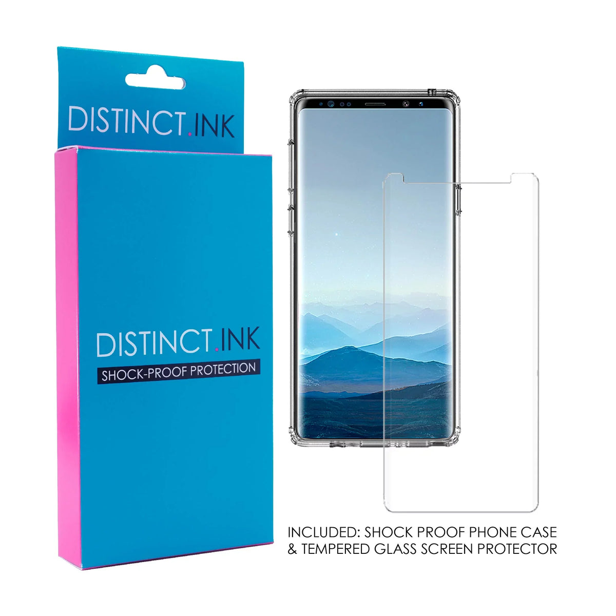 Cannot Hybrid Corinthians Tempered Even for Note Galaxy When Protector 2 Bumper, Walk By 5:7 Case See - TPU Acrylic I - Clear Screen - Faith Shockproof Glass DistinctInk Back, 9
