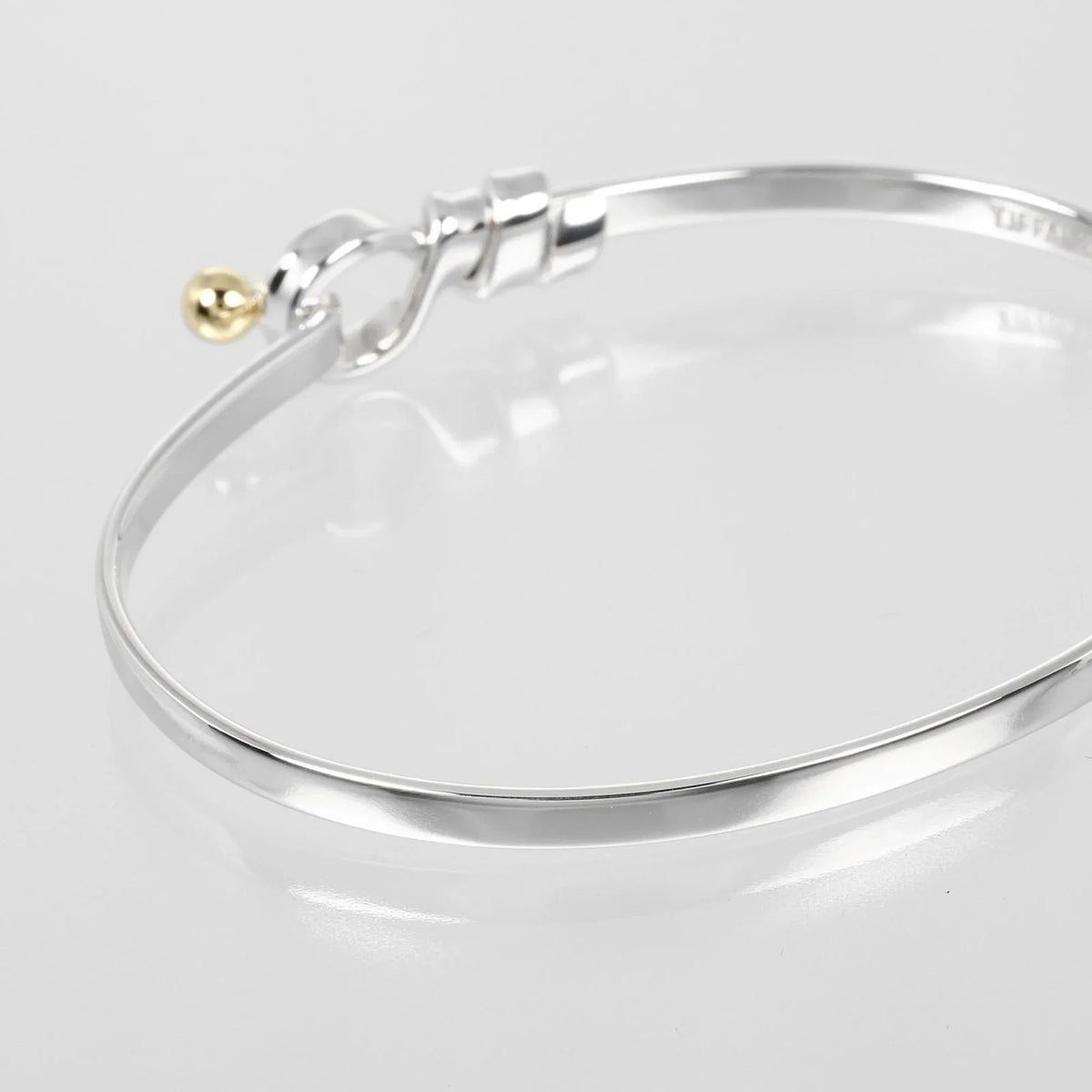 Tiffany Bracelet, 925 I132724015 Knot Silver, & Gold, (Good) Love 9.15g 18K Approx. Co. Pre-Owned