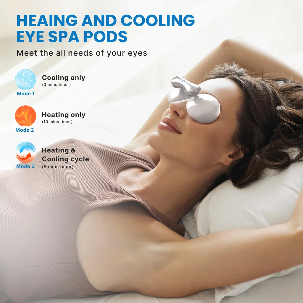 Care Eye for with Eye & RENPHO Cooling Care Relax Spa Heating Pods Beauty