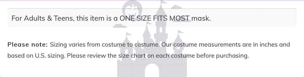 Adult Quadricorn Mask Costume