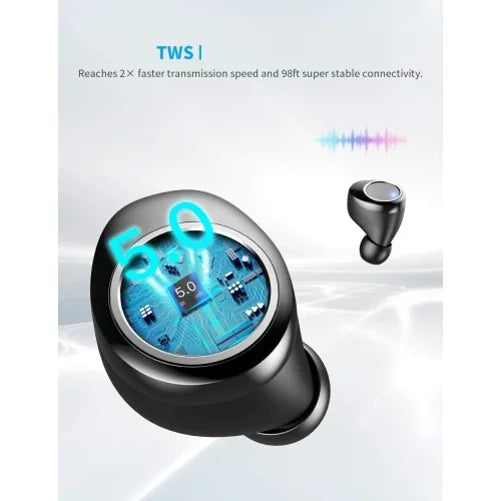 5G, 5G, for XE, 5G V MatrixPad TWS Plus 8, 30 Wireless Earbuds Plus R8P w TCL Tab Stereo 5G T-Mobile V Mic True REVVL 10L, 10 - Earphones Pro 20 Charging S10 4 Headphones - Vankyo Case UW XE