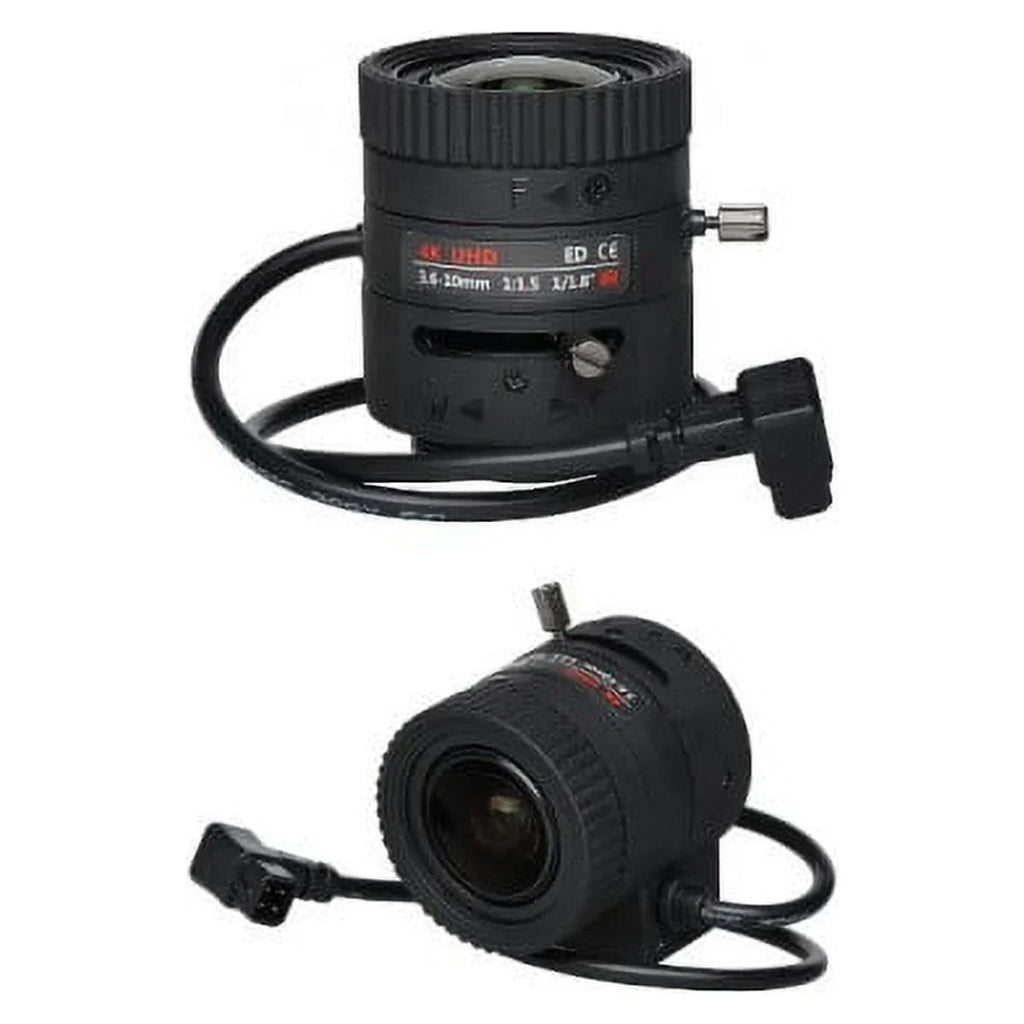 4K Corrected IR 3.6-10mm Pixel Lens DC Mega Iris Auto Focal Vari CCTV UHD