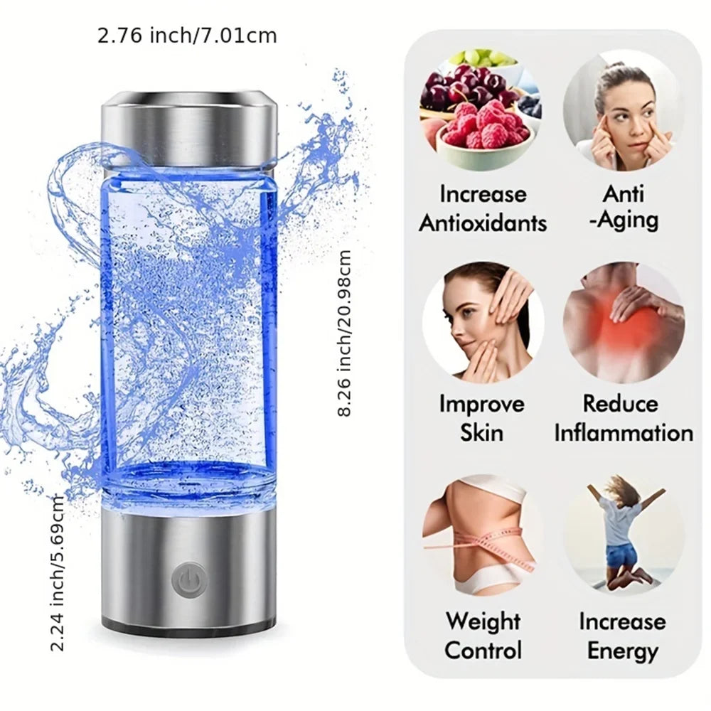 Ionizer liquid liquid Appliance Home, Hydrogen-Rich Masslatie Antioxidant Filter for Bottle