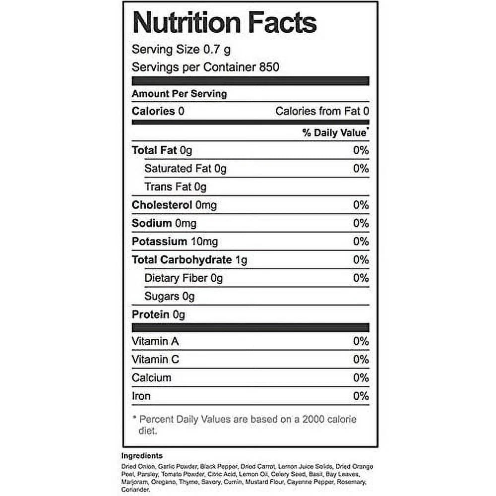 Seasoning Original Blend Pack Free 21 - 2 Dash Mrs oz Salt