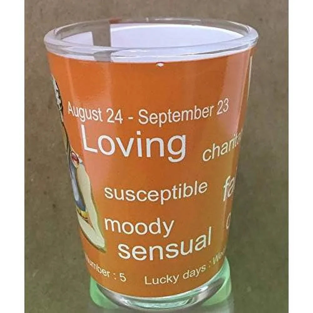 Glass (Aug - Virgo 23) Shot Sign - 24 Sep