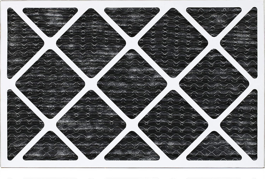 with HVAC Air Pleated Carbon (1-Pack) Filters MERV Odor 8 Furnace Eliminator Filterbuy 14x25x1 AC Activated