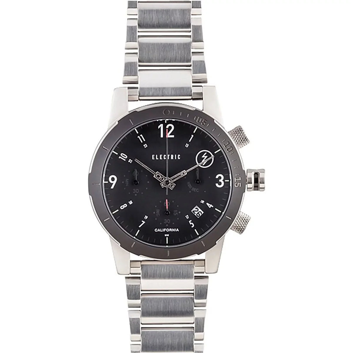 Electric Luxury SS dimension Visual Watch,All Black/Crystal,One FW03 Mini