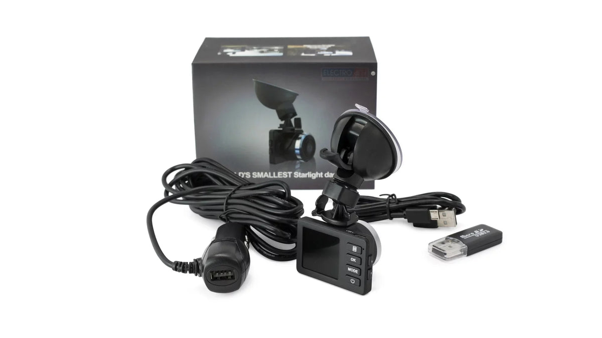Windshield Date Cam DVR w/Time Stamp Mount CCTV