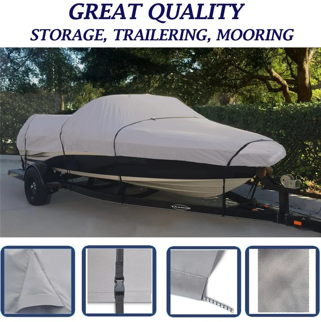 VOYAGER COVER for 1998-2014 CRAFT TRAVEL, BOAT STORAGE, SMOKER 14 LIFT Compatible