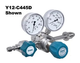 Purity Cylinder High psi 0-250 Stainless Airgas Regulator Steel Seat Threadless CGA-580 Stage Two