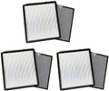 Air of 2 Filters Filter True Purifier HEPA Replacement Activated 3 True Carbon Smart Compatible HSP001 HEPA Hathaspace Sets Set 5-in-1, Nispira with