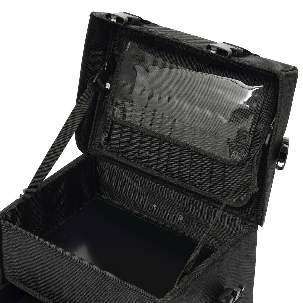 Makeup Makeup Wheels Up Trolley, with Suitcase Suitcase Rolling Case, Case Make Cosmetic Trolley, Cosmetic