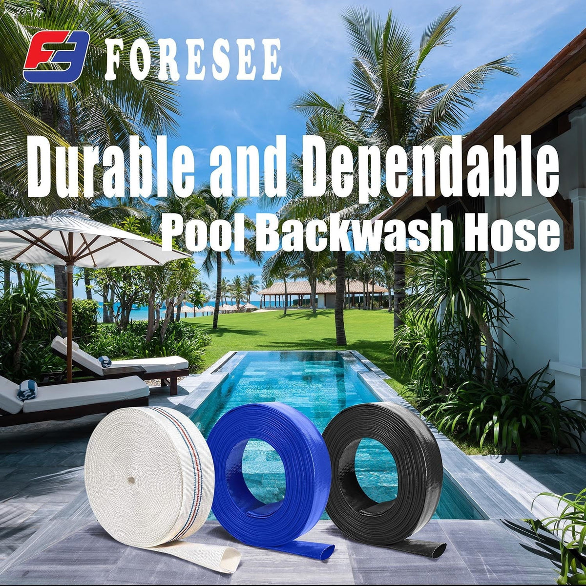 Pool Trustworthy needs! - your hose for all pool Backwash Durable Hose