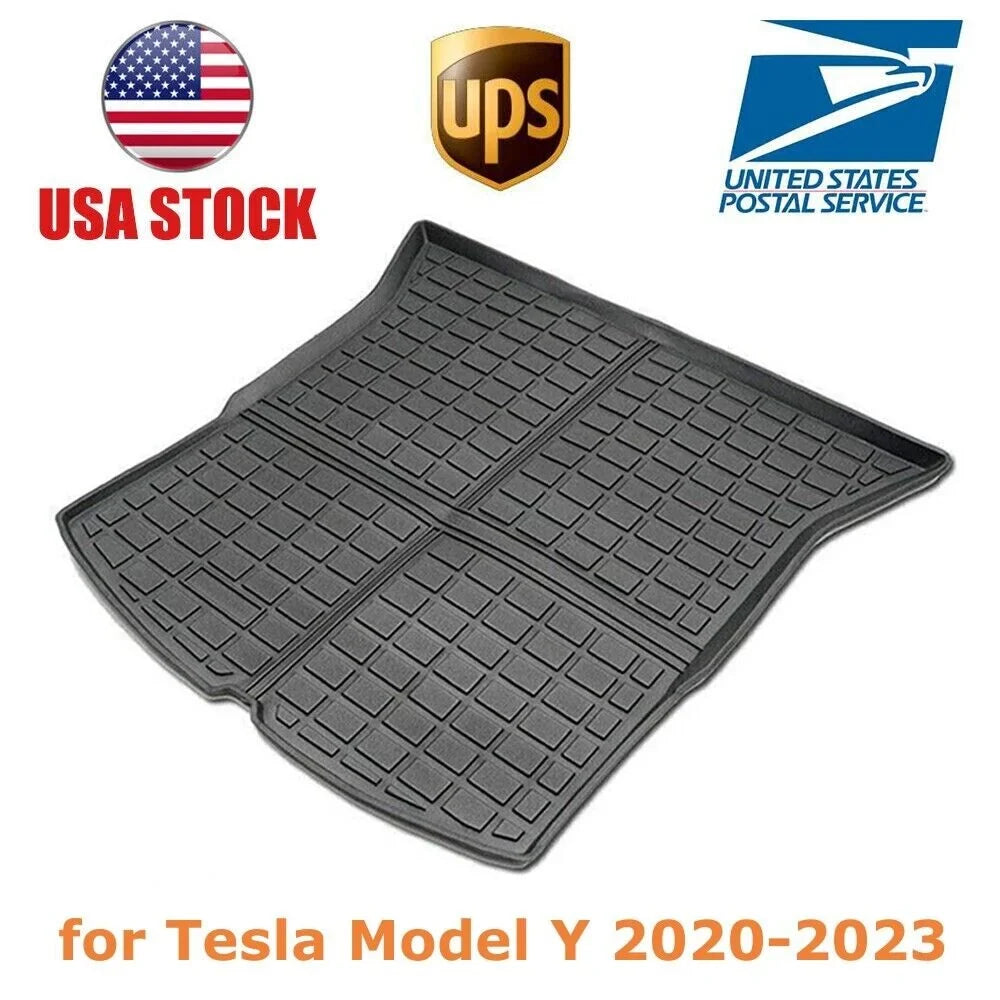Cargo Mat Y Carpet Trunk climate Model Tesla Waterproof for All 2020-2023 Liner