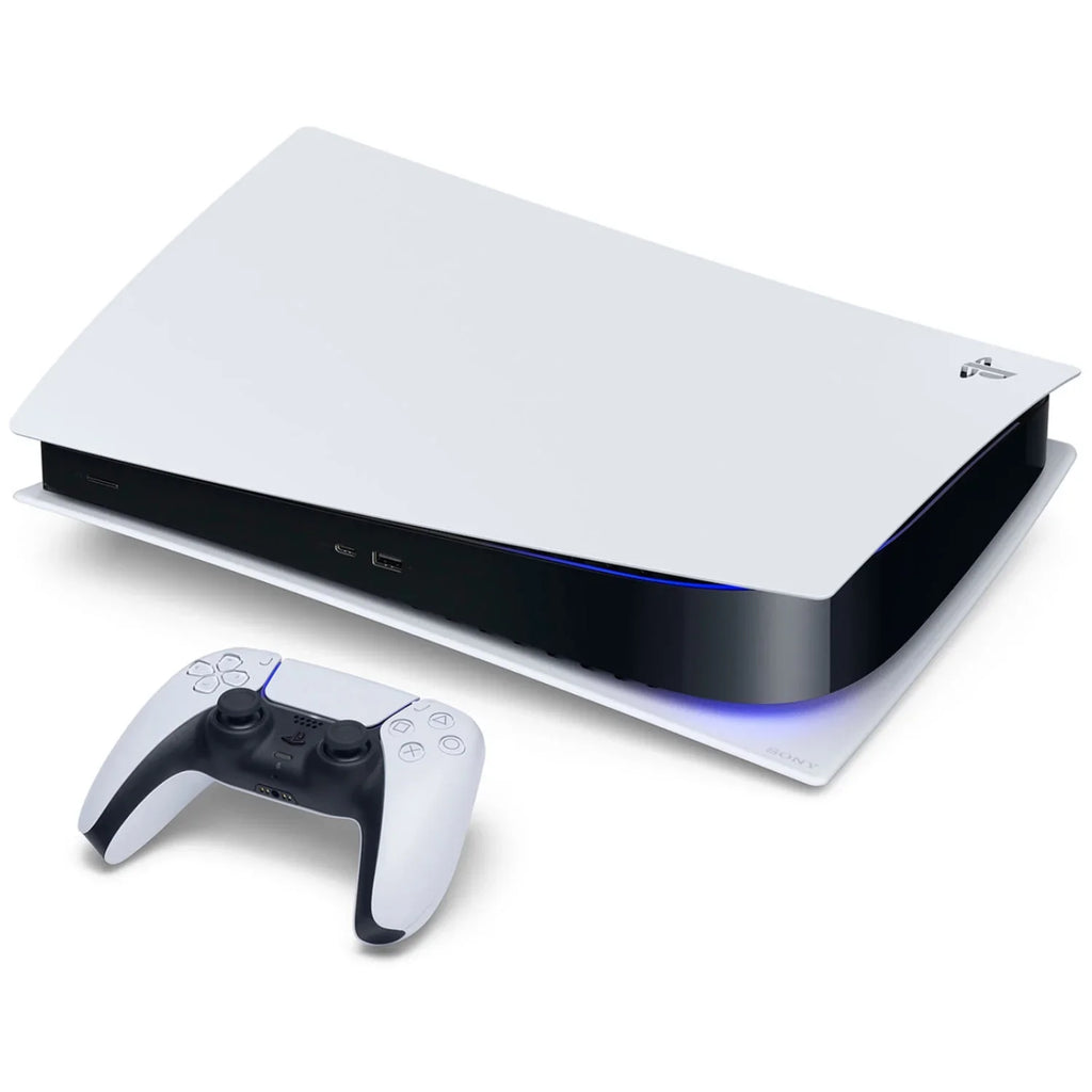 Cleaning and Bundle 5 Station A Charging Playstation Cloth Extra White DualSense with Disc Console with Big Adventure Controller, Version Sackboy: