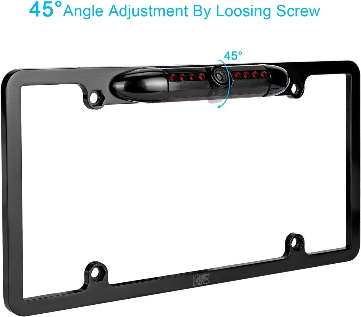 Plate Frame XAV-AX150 Black Backup License for Camera Rearview