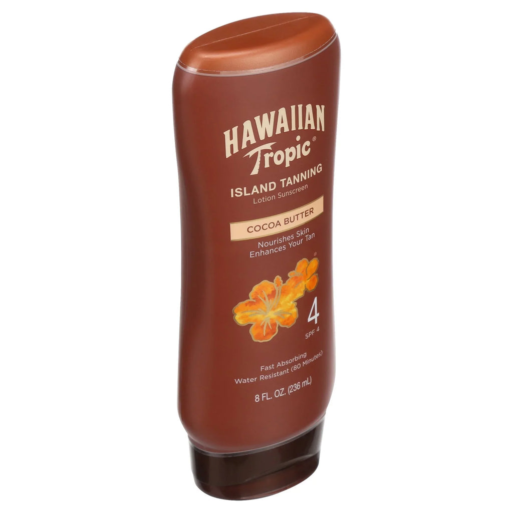 Oz. Fl. 8 Tanning Lotion, 4, Tropic Hawaiian Dark SPF