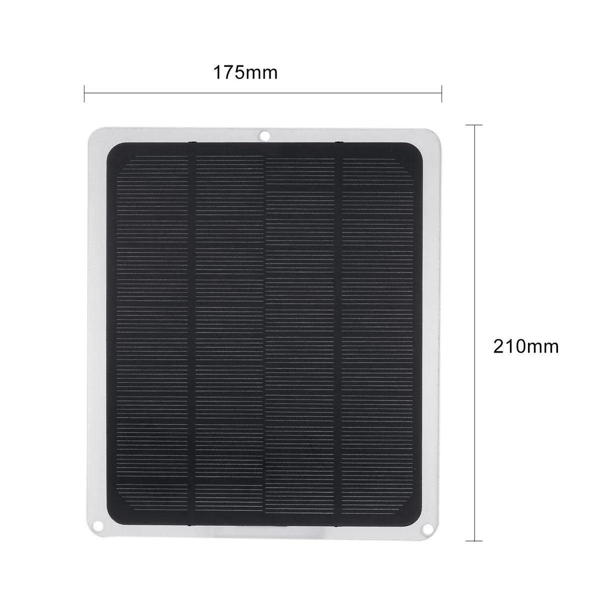 Hiking Accessories Charge Car Camping for for Solar Portable DC12V Panel Climbing Completed Fishing exterior 12V-Battery USB 10W with Port Chargers